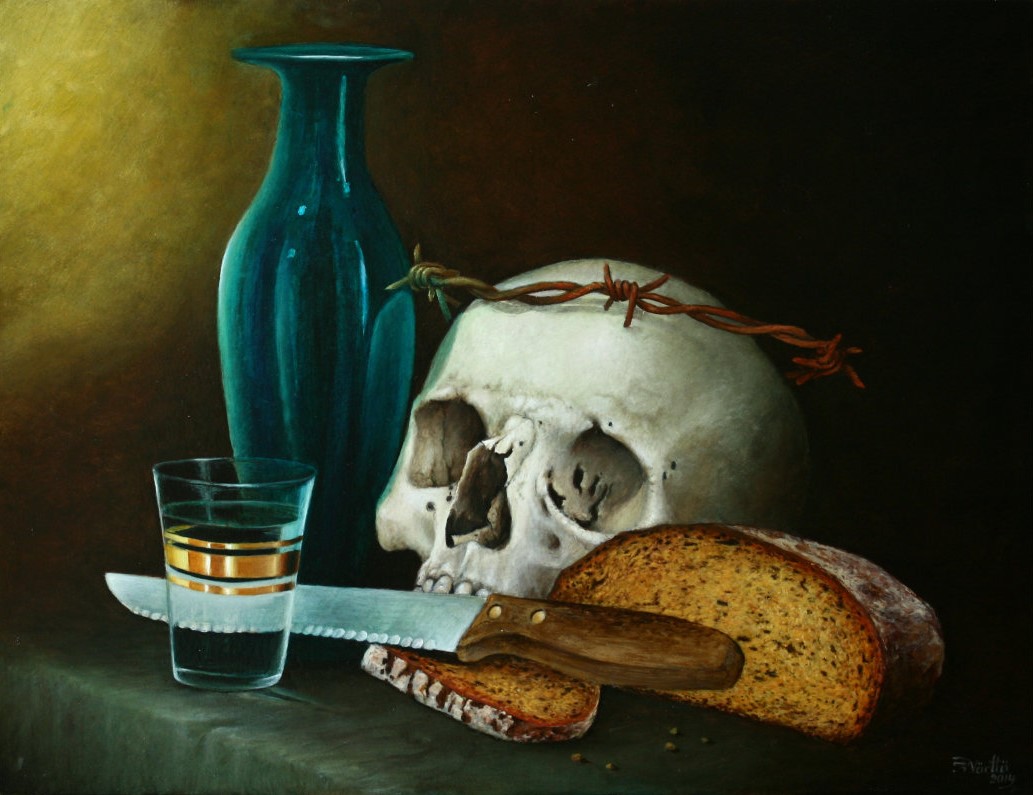 Brot, Wasser, Tod (2014)<br><i>33 x 42 cm</i>