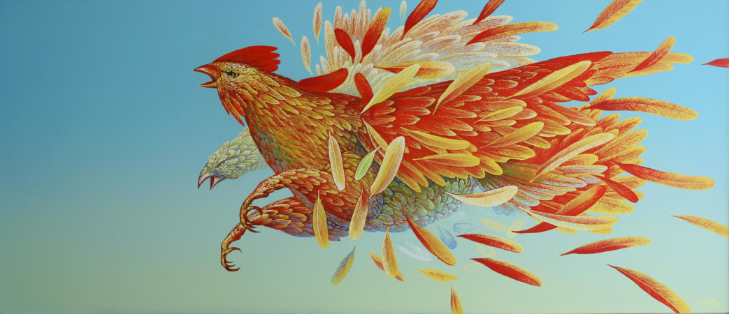 Auf der Flucht<br><i>75 x 160 cm</i>