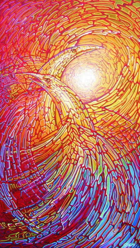 Feuervogel<br><i>110 x 70 cm</i>