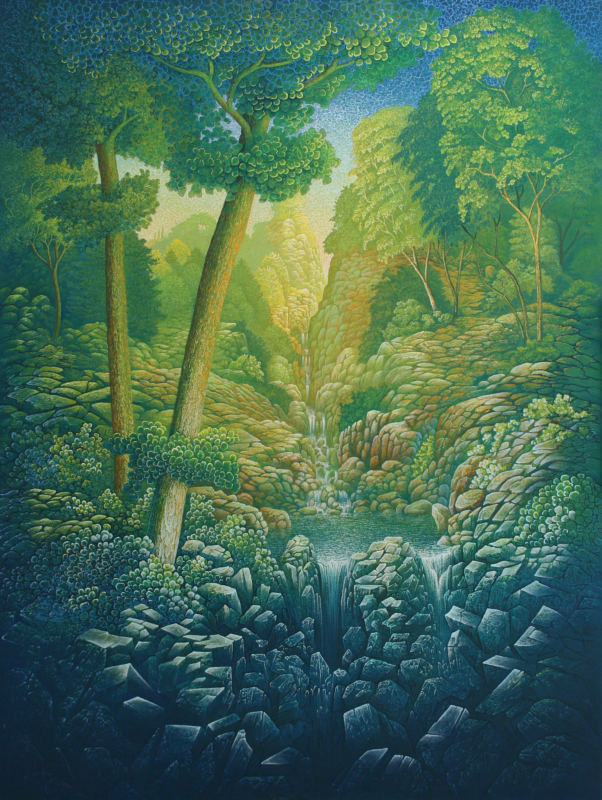 In die Tiefe<br><i>120 x 90 cm</i>
