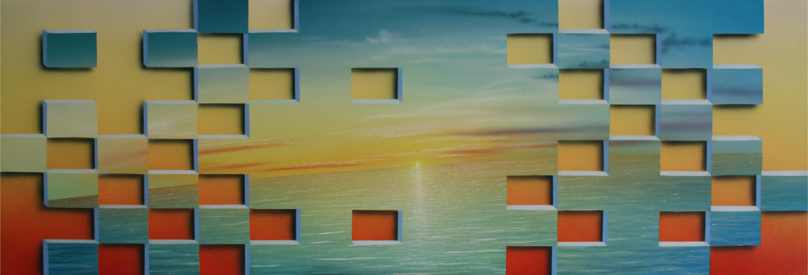 Sonnenuntergang<br><i>60 x 160 cm</i>