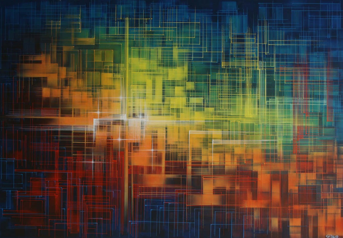 Stadtlichter<br><i>120 x 160 cm</i>