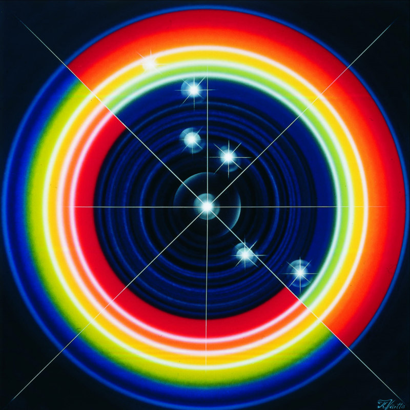 Sternenspiegelung<br><i>120 x 120 cm</i>