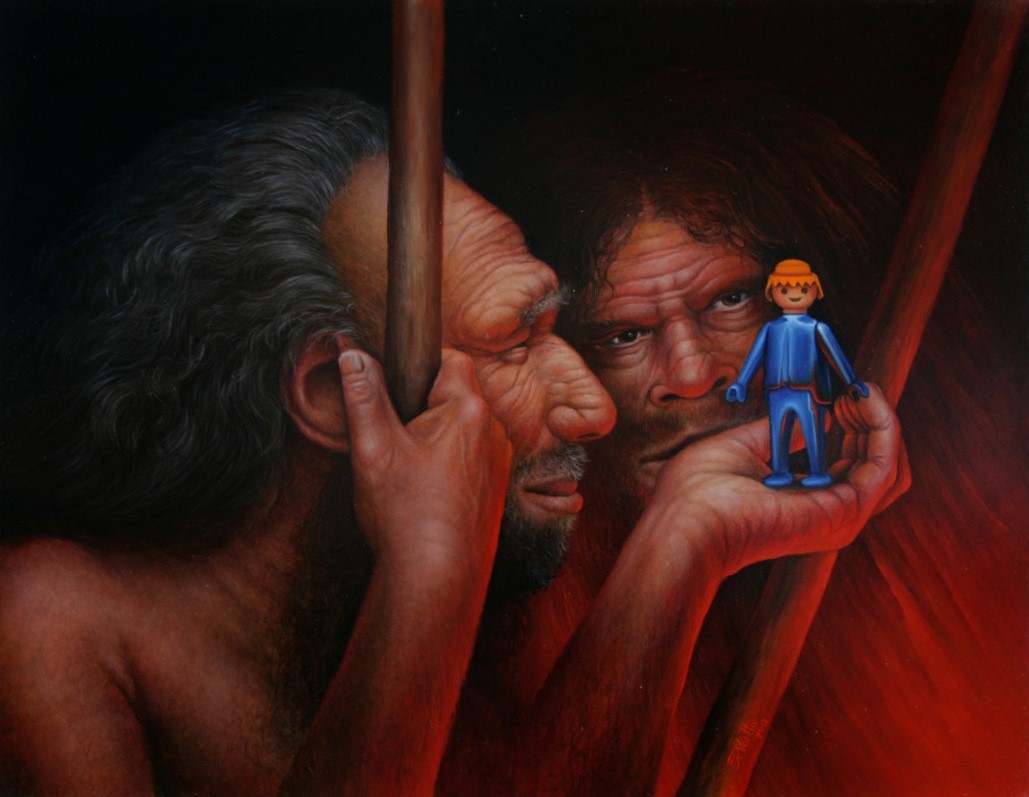 Begegnung (2013)<br><i>44 x 57 cm</i>