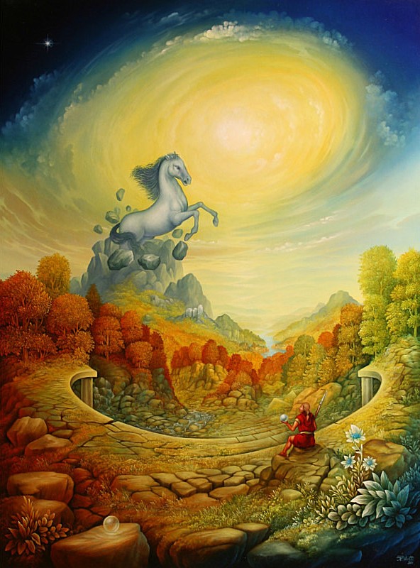 Die Beobachtung (2011)<br><i>79 x 59 cm</i>