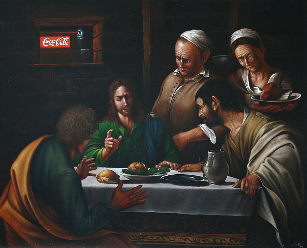 Die Zusammenkunft (2014)<br><i>52 x 65 cm</i>