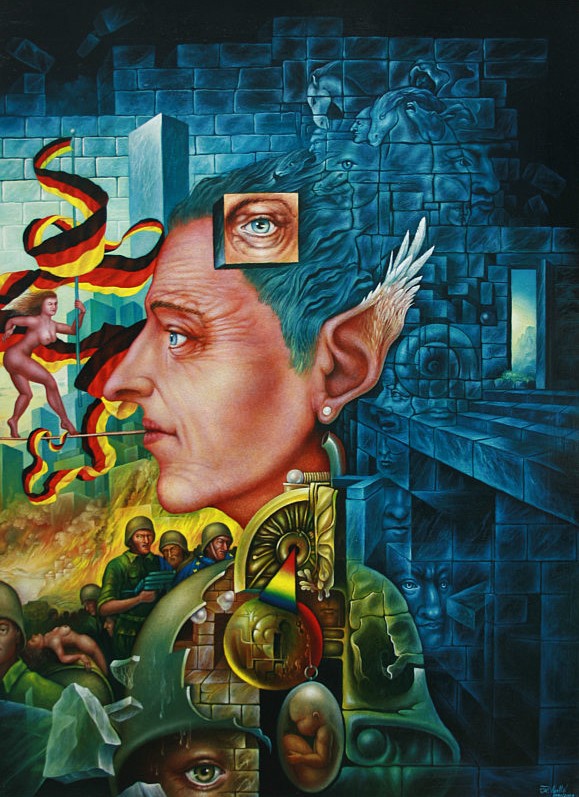 Lauschangriff (1990-2009)<br><i>79 x 59 cm</i>