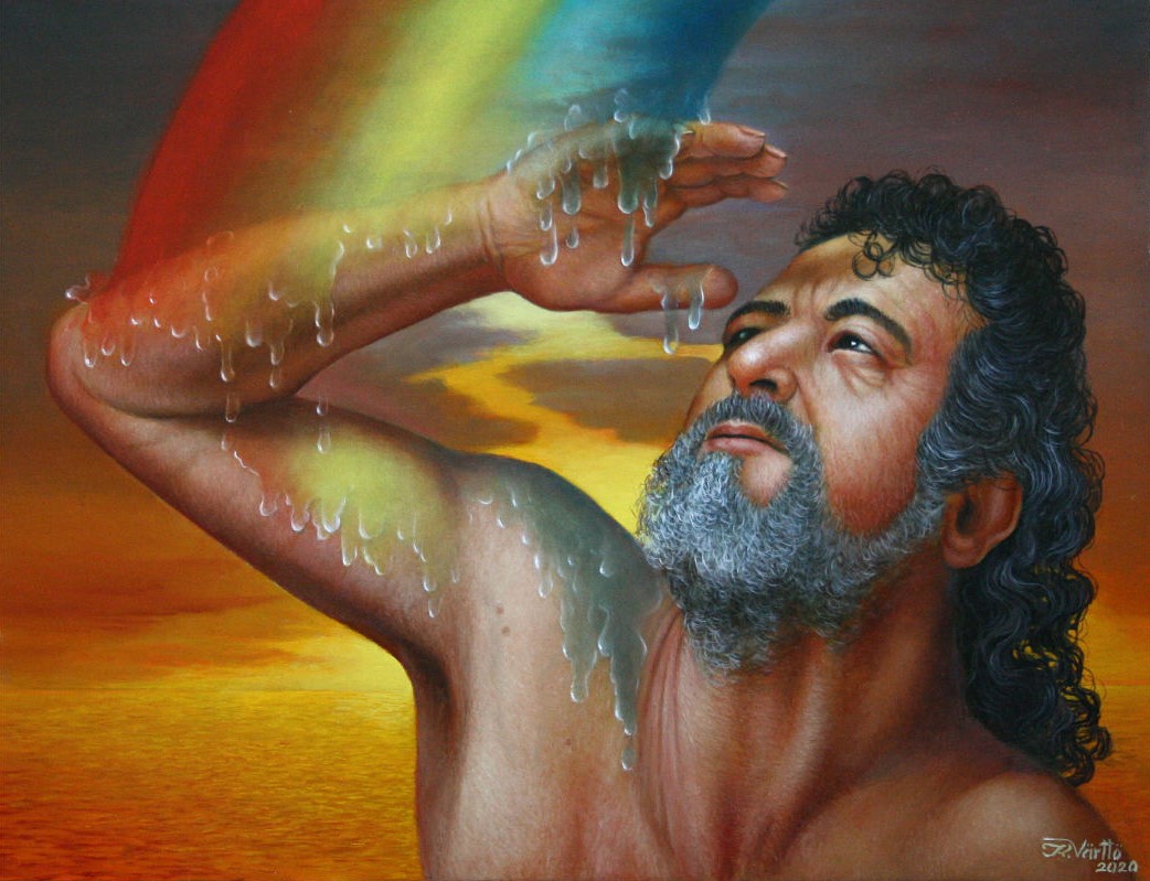 Am Ende des Regenbogens (2020)<br><i>32 x 42 cm</i>