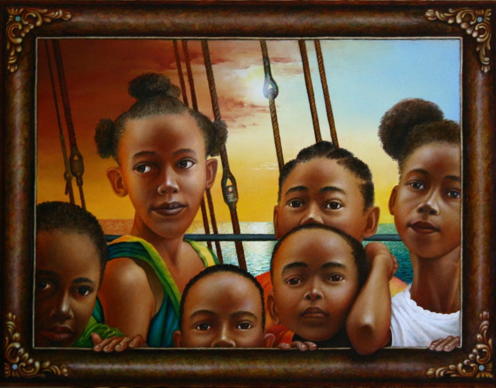 Familienausflug (2018)<br><i>44 x 57 cm</i>