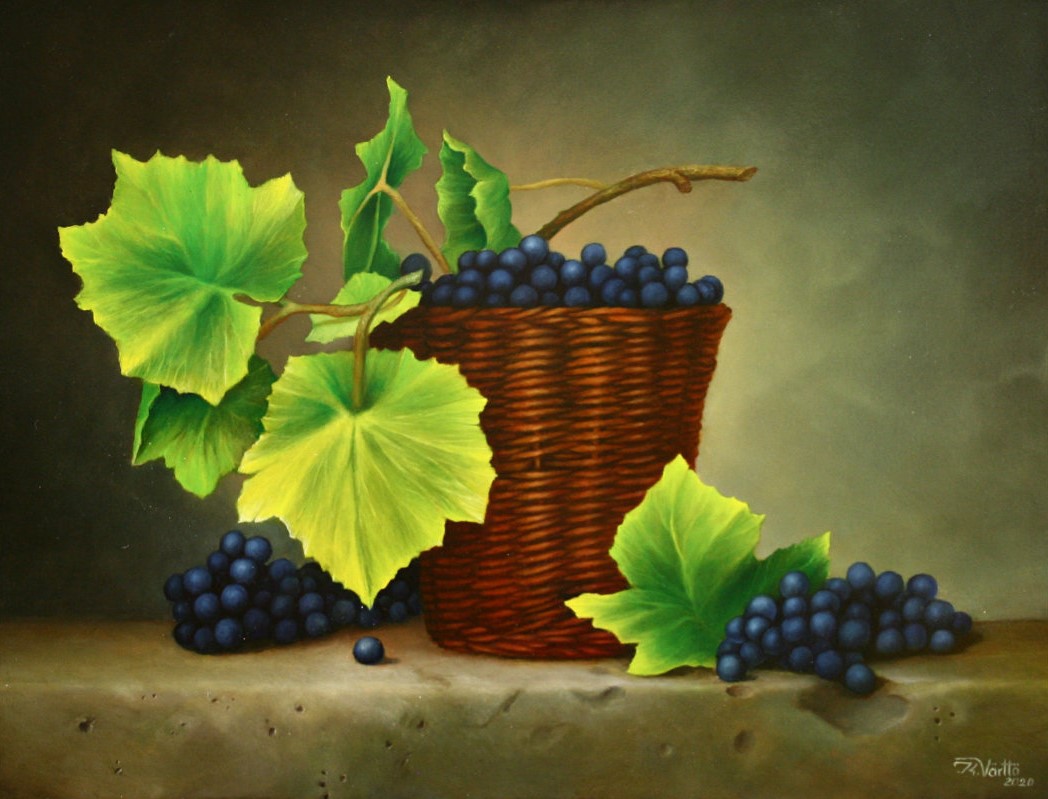Heidelbeeren (2020)<br><i>32 x 42 cm</i>