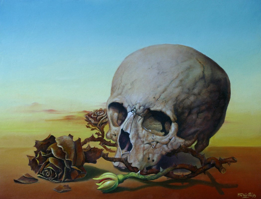 Liebe, Tod und Hoffnung (2019)<br><i>32 x 42 cm</i>