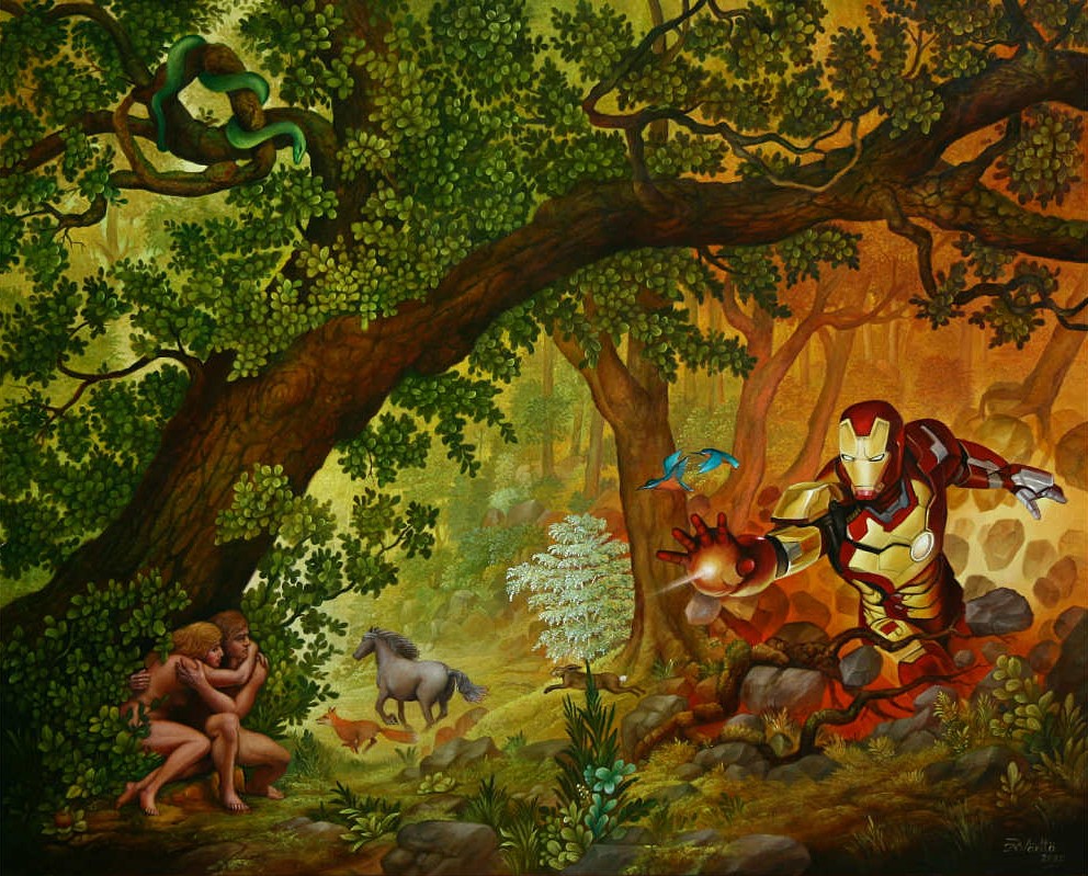 Neue Götter (2020)<br><i>52 x 65 cm</i>