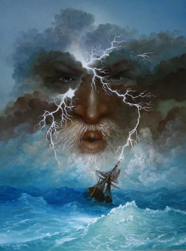 Poseidon (2018)<br><i>42 x 32 cm</i>