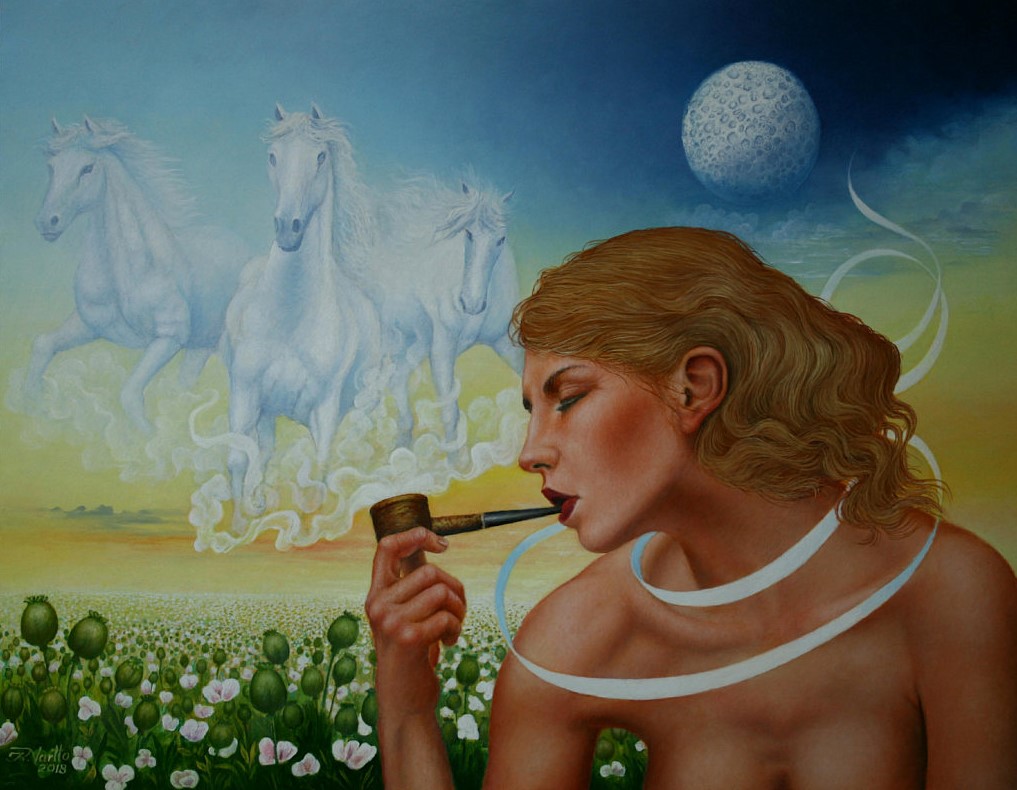 Verbotene Träume (2018)<br><i>44 x 57 cm</i>