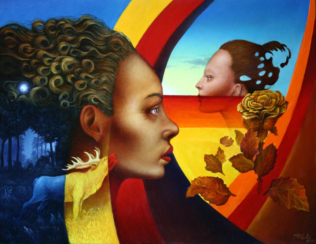 Wiedervereinigung (2019)<br><i>44 x 57 cm</i>
